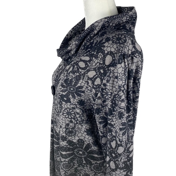 Papillon Floral Tunic Dress - Size Large - Picture 4 of 9